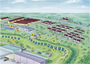 Deutschlands groesste Solarthermieanlage mit Erdsondenwaermespeicher eingeweiht_Grafik_Stadtwerke Crailsheim GmbH