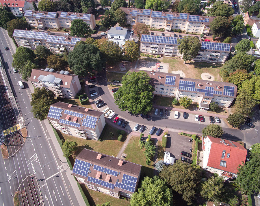 Solares Mieterstromprojekt in Frankfurt am Main