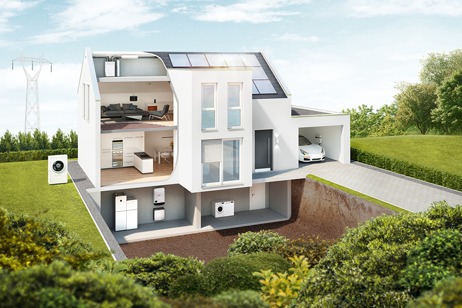 Bosch bietet mit dem Energiemanager eine intelligente Lösung für das vernetzte Zuhause in den Bereichen Heiztechnik, Haushaltsgeräte und Sicherheitstechnik. | Bildquelle: Bosch