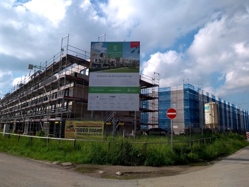 Im Quartier Jenfelder Au in Hamburg werden alle Haushalte mit Vakuumtoiletten ausgestattet. (Foto: RD)